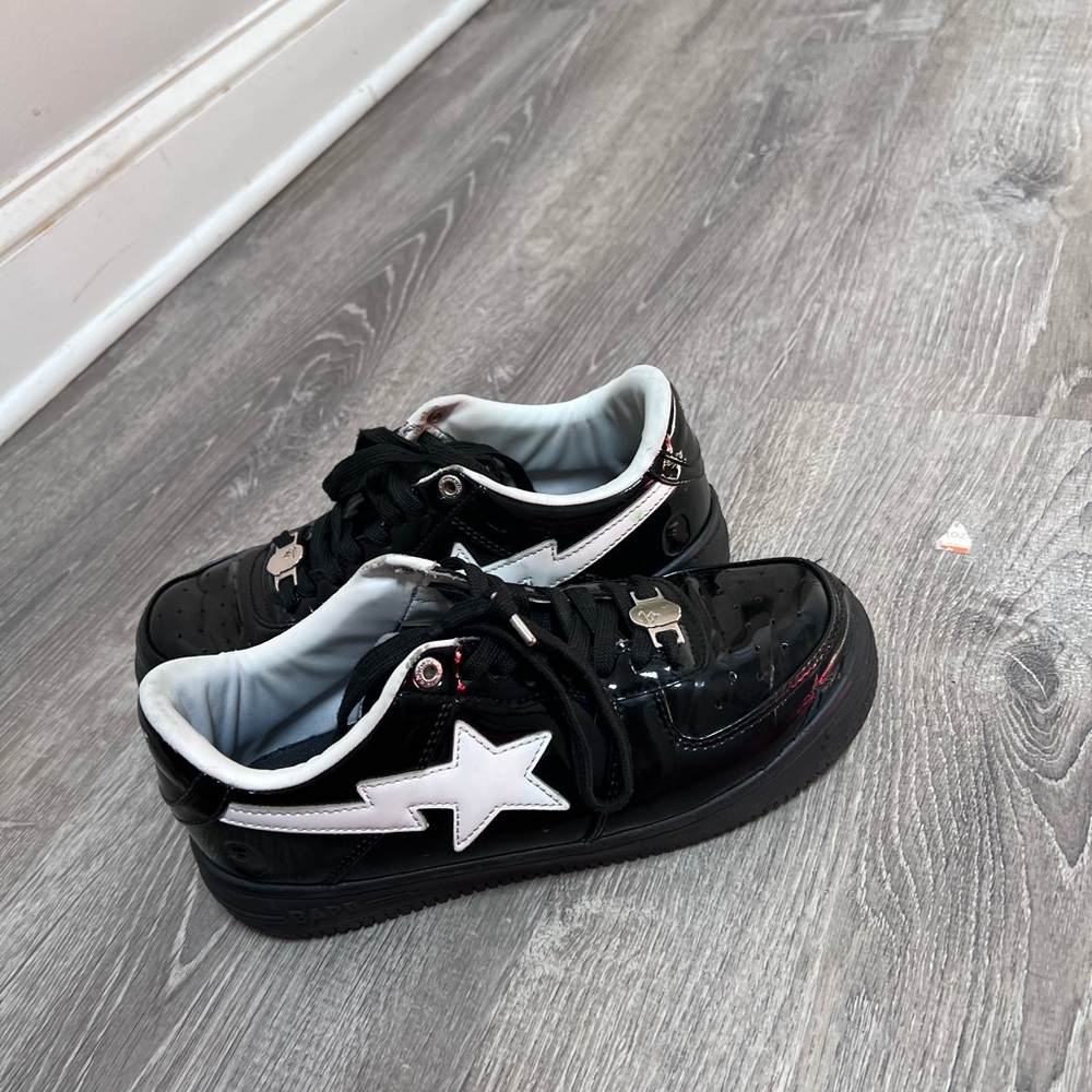 Real Bape Black Sneakers